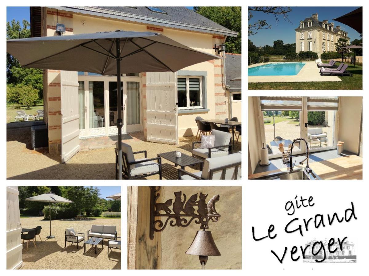 Chateau La Mothaye - Self Catering Apartments With Pool In The Loire Valley Les Bois-d'Anjou Zewnętrze zdjęcie